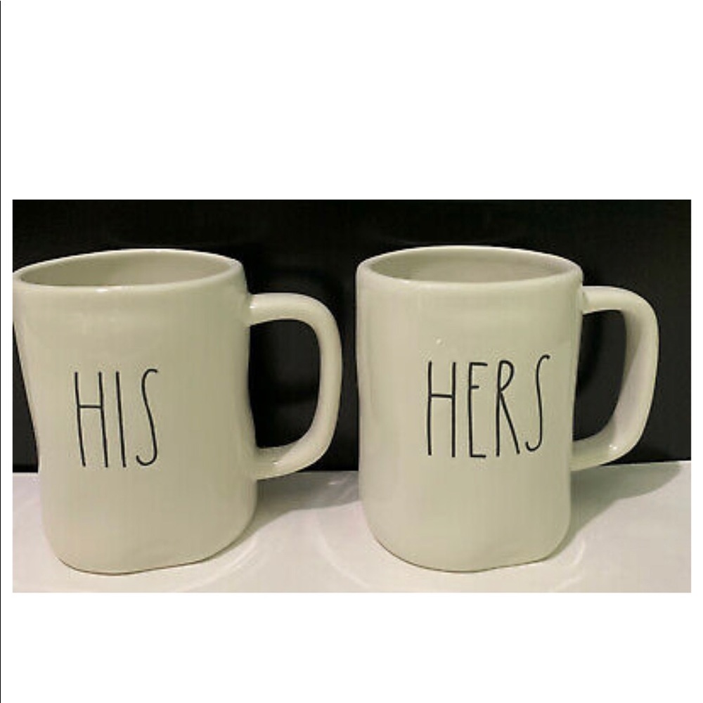 Rae Dunn His Hers Mugs